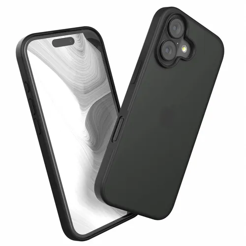 Outdoor Hülle für iPhone 17 Handyhülle mit Rand Case Cover Kameraschutz Schwarz