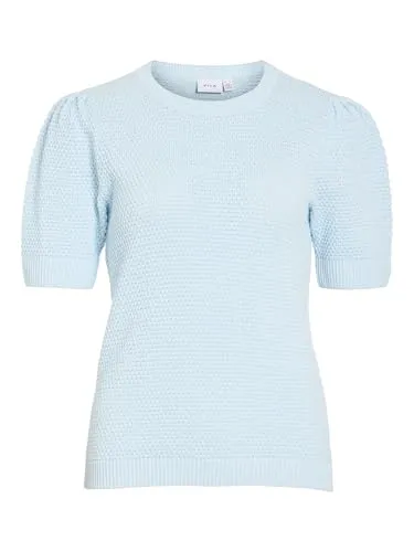 Vila Female Strickoberteil Kurzärmeliges