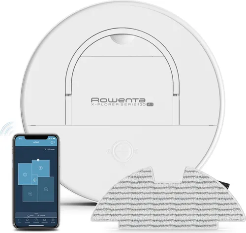 Rowenta X-Plorer RR9077 Roboter-Staubsauger 0,5 l Beutellos Weiß