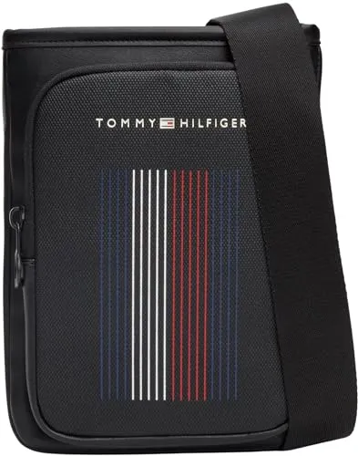 Tommy Hilfiger AM0AM12456_NEBDS - Verstellbare Aktentasche - Aktentaschen mit verstellbarem Schultergurt, 1 Außentasche und 1 Innentasche, kombiniert Stil und Funktionalität für den modernen Alltag.