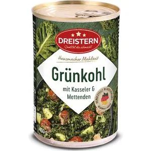 Dreistern Fertiggericht Grünkohl, 400g