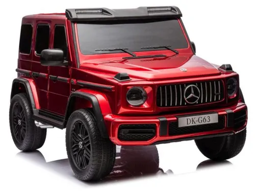 Mercedes G63 XXL Elektroauto für Kinder - Rot 24V - Das Mercedes G63 XXL Elektroauto in Rot 24V bietet ein realistisches Fahrerlebnis und viel Spielspaß. Mit einfacher Bedienung und durchdachter Ausstattung ist es perfekt für junge Fahrer, ideal für Garten und Freizeit.