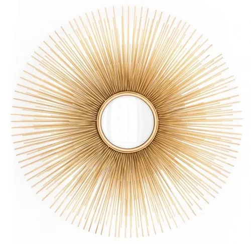 Eichholtz Luxus Wand Spiegel Sonne Gold von Eichholtz