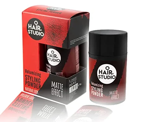 Hairlich Ansatzpuder | Volumenpuder | Stand am Ansatz | volles Haar in Sekunde | Haarstyling | Matte Effekt | Natural Look | Haarpuder | 20g Matte Effect