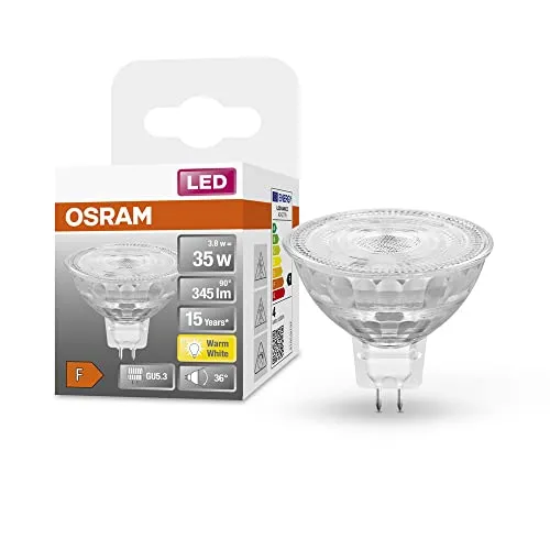 OSRAM Star Reflektor LED-Lampe GU5.3, Warmweiß 2700K von Osram