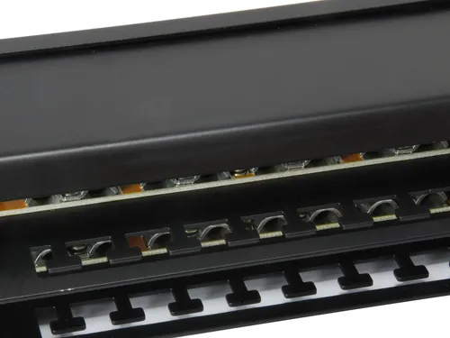equip Pro Patch Panel CAT 6 STP - 48 Ports - Patchpanel für Rackmontage mit 48 RJ-45 Anschlüssen, ideal für leistungsstarke Netzwerke und optimale Signalübertragung.