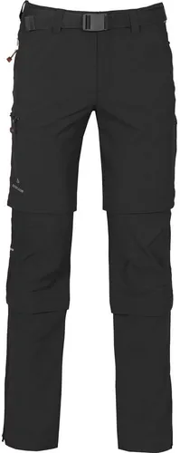 Produktbild Bergson Outdoorhose QUEENSLAND Doppel Zipp-Off Herren Wanderhose, Schwarz, Größe 52