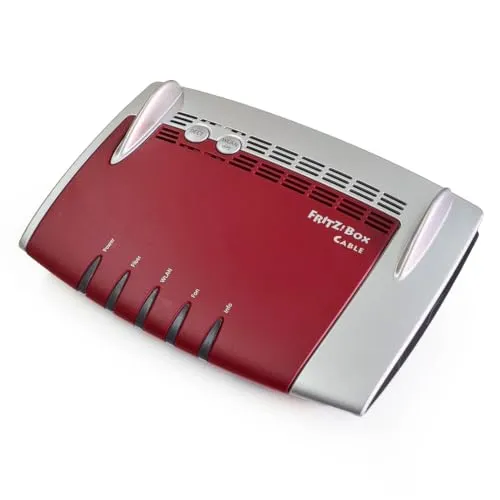 AVM Fritz!Box 6490 Cable – Ideal als Mesh Repeater oder Access Point, AC+N Dualband WLAN, 4× Gigabit-LAN, hohe WLAN-Abdeckung, Nicht für Kabelanschlüsse aktivierbar (Generalüberholt)