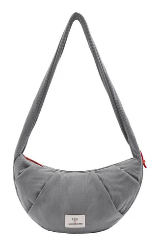 LES VISIONNAIRES Unio Vancouver Umhängetasche 28 cm grau - Stylische Umhängetasche in elegantem Grau, ideal für den täglichen Gebrauch. Mit praktischem Design und ausreichend Platz für Ihre Essentials.