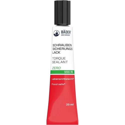 Produktbild Bäder Schraubensicherungslack Zero 20 ml Tube blau, 4260646031172