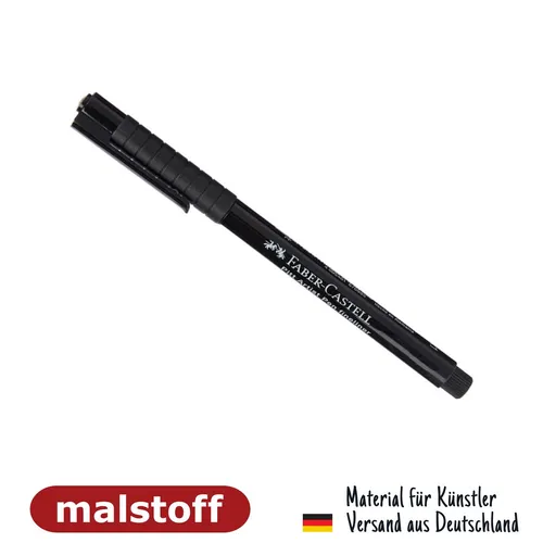 Artist Pen B - 199 schwarz Faber-Castell 167499, Brush-Spitze