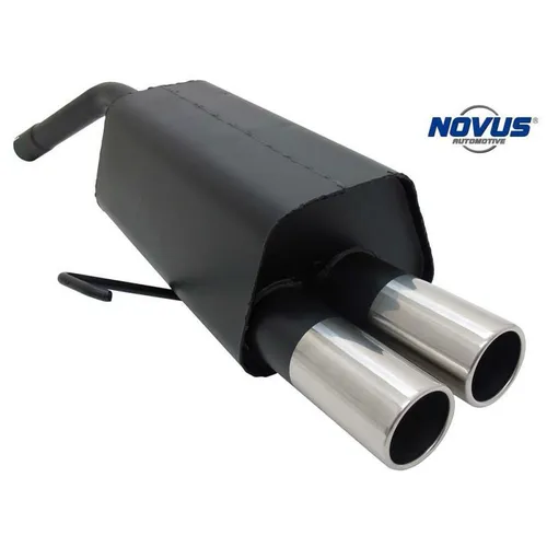 Novus Sportauspuff für Alfa Romeo 156 / GT 2x76mm - Schalldämpfer mit sportlichem Design, verbessert den Klang und die Leistung Ihres Fahrzeugs.