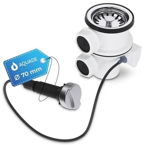 AQUADE Ablaufgarnitur 70mmØ 1 1/2
