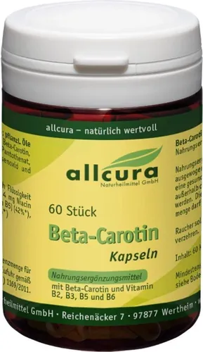 BETA CAROTIN KAPSELN 0,367 g
