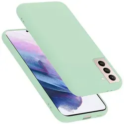 Cadorabo Schutzhülle für Samsung Galaxy S22 Hülle in Grün Handyhülle Case Cover TPU Etui