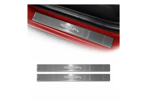 OMAC Zierleisten-Aufkleber Coupe Cabrio Edition Chrom Edelstahl - Hochwertiger Zierleisten-Aufkleber aus rostfreiem Edelstahl für Ihr Fahrzeug. Schützt Originalteile vor Kratzern und verleiht ein stilvolles Aussehen. Einfache Montage ohne Bohren – ideal für alle Wetterbedingungen.