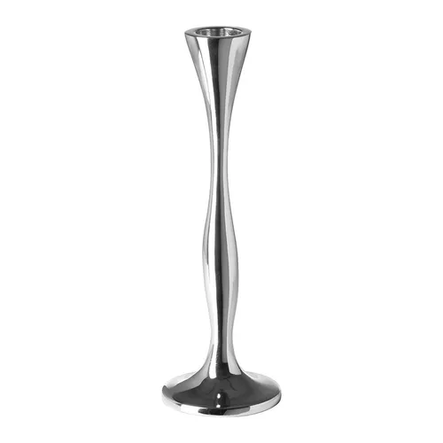 Fink Kerzenhalter TWIGGY - eleganter Leuchter in Silber - Der FINK Kerzenhalter TWIGGY kombiniert modernes Design mit hochwertiger Verarbeitung. Ideal für stilvolle Akzente im Innenbereich, überzeugt er mit einer glänzenden PVD-Beschichtung und kompakten Maßen von 25 cm Höhe.