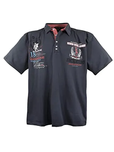 Lavecchia Herren Poloshirt Übergrößen LV-2038 - Anthrazit 7XL - Hochwertiges Herren Poloshirt in Übergrößen von LAVECCHIA. Bequem und locker geschnitten für optimalen Tragekomfort. Erstklassige Materialien sorgen für eine langlebige Qualität und stilvollen Look.