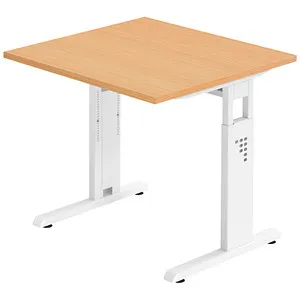 Hammerbacher-Schreibtisch C-Fuß 80x80cm von Hammerbacher