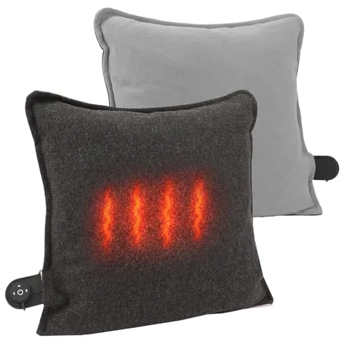 AddLiving Heizkissen kabellos (3251) – Flexibel und bequem in grau von AddLiving