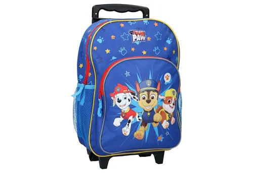 Vadobag Kinderrucksack PAW PATROL Trolley - Wasserabweisender 38 cm Rucksack mit Teamwork-Motiv. Ideal als Handgepäckkoffer für kleine Abenteuer und mit verstellbaren Schultergurten für optimalen Tragekomfort.