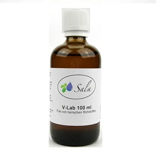 V-Lab vegetarisches Lab flüssig konv. (100 ml Glasflasche)