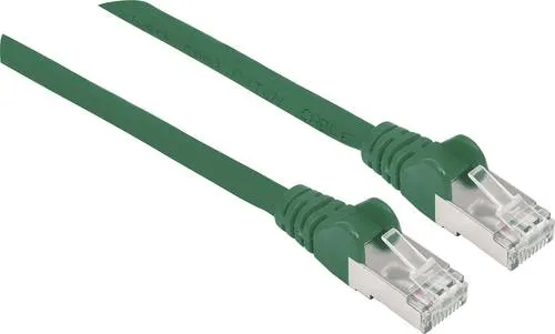 Intellinet 741132 RJ45 Netzwerkkabel CAT 6a - 1-1 verdrahtete Netzwerkkabel, 15m lang, geschirmt und halogenfrei für optimale Signalübertragung und zuverlässige Netzwerkverbindungen.