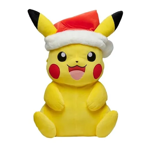 Pikachu Plüschtier mit Weihnachtsmütze von Pokémon