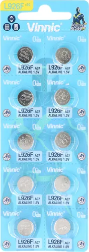 Vinnnic LR926/395/Ag7 Alkaline Batterie