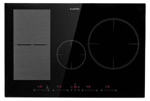 Klarstein Induktions-Kochfeld Delicatessa CP4-Delicatessa77Hy - Kochfeld, autarkes Induktionskochfeld mit 4 Kochzonen, Touch-Control und Kindersicherung für sicheres Kochen.