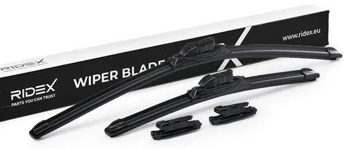 RIDEX Scheibenwischer Vorne 600mm/400mm für VW Polo Schrägheck (6R1, 6C1) Rahmenlos
