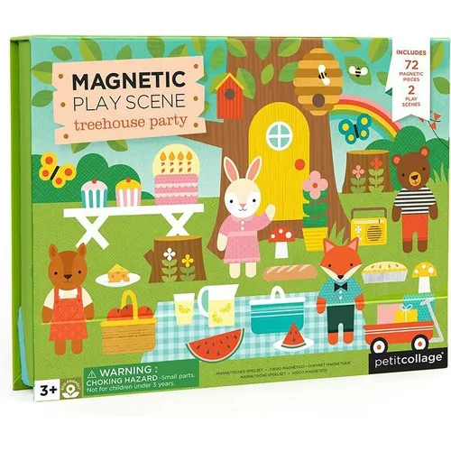 Petitcollage Magnetspiel Baumhaus (Deutsch, Französisch, Italienisch, Englisch) (736313544015)