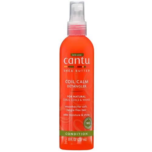 Cantu Coil Calm Detangler Spray 237 ml für lockiges Haar, silikonfrei