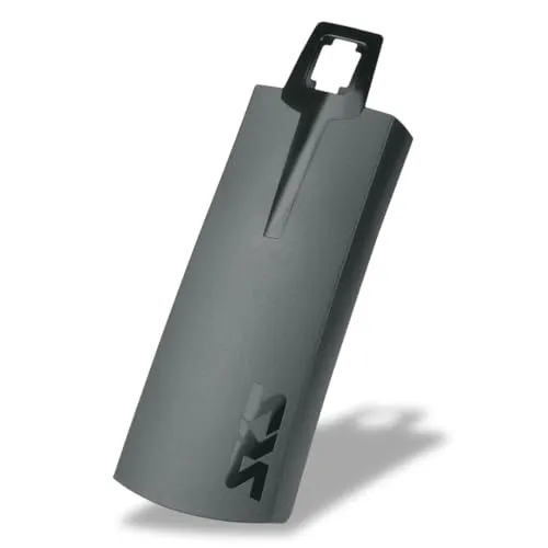 SKS GERMANY SPOILER EDGE AL 56 MM Schutzblechverlängerung (passend für SKS EDGE AL Schutzblech, Verlängerung bis 137 mm, aus flexiblem Kunststoff, inkl. Bohrschablone), schwarz