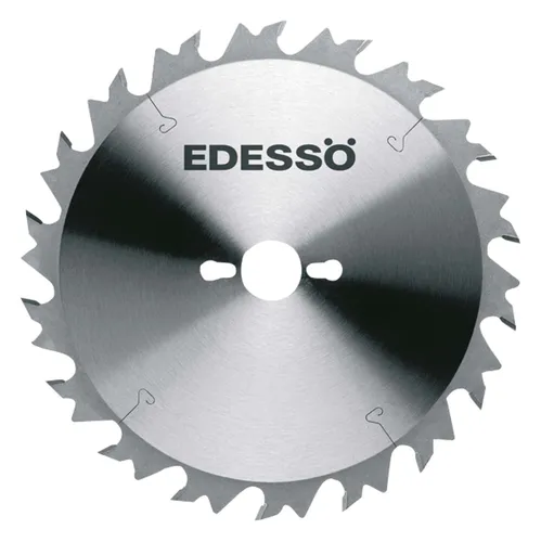 EDESSÖ Bausäge - HW Kreissägeblatt 450x3,8/2,8x30 Z=40 LWZ - Metallkreissägeblätter für den harten Einsatz, ideal für Massivholz und Holzwerkstoffe. 100% Made in Germany mit Hartmetall Zähnen für hohe Standzeit.