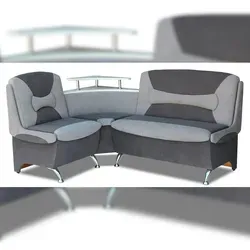 RODNIK Eckbank „Arabika“ Möbelstoff, beidseitige Montage möglich, Sitz und Rücken gepolstert, mit Stauraum und Ablage in grau/hellgrau