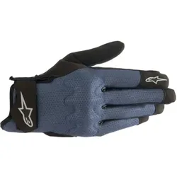Alpinestars Stated Air Handschuhe - Dunkelblau/Schwarz - S - Leichte Motorradhandschuhe mit optimaler Belüftung und Flexibilität. Ergonomischer Verschluss und Touchscreen-kompatible Fingerspitzen für höchsten Komfort und Funktionalität.