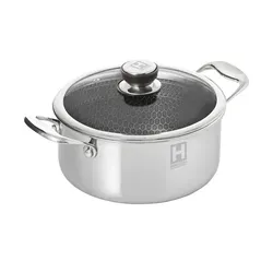 Hensslers Kochtopf Ø: 24 cm, Edelstahl