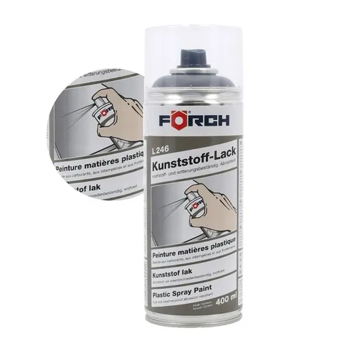 Schwarzer Forch L246 Kunststofflack, 400 ml