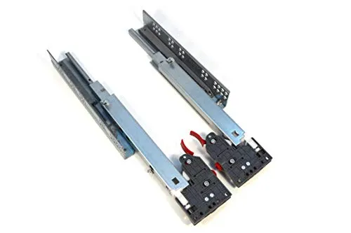 Paar Schubkastenschiene Teleskopschiene Schubladenschiene Schubladenführung 500mm