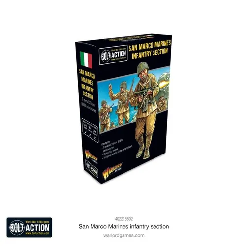 San Marco Marines Infantry Section Warlord Games NEU/OVP