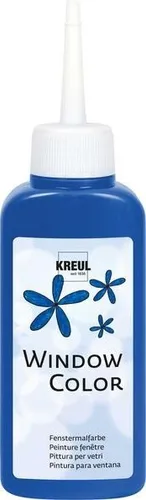 KREUL WINDOW COLOR FENSTERMALFARBE ROYALBLAU 80 ml FENSTERFARBE 100ml/4,49€