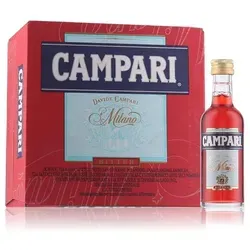 Campari Bitter Likör Miniaturen 25% Vol. von Campari