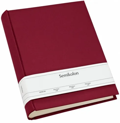 Semikolon Album 351024 Classic Large burgundy von Semikolon