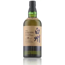 Hakushu 18 Jahre Single Malt Whisky, Japan 0,7 l von The Hakushu