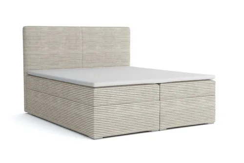 Deine Möbel 24 Boxspringbett LOFT III - Elegantes Polsterbett mit Stauraum - Boxspringbett LOFT III – Stilvolles Design mit praktischem Bettkasten für optimalen Stauraum und erholsamen Schlaf. Verfügbar in mehreren Größen und ausgestattet mit komfortablem Topper.
