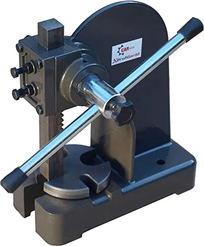 Carmax Drehdornpresse 1T Handhebelpresse Handpresse Zahnstangenpresse Dornpresse 1000kg