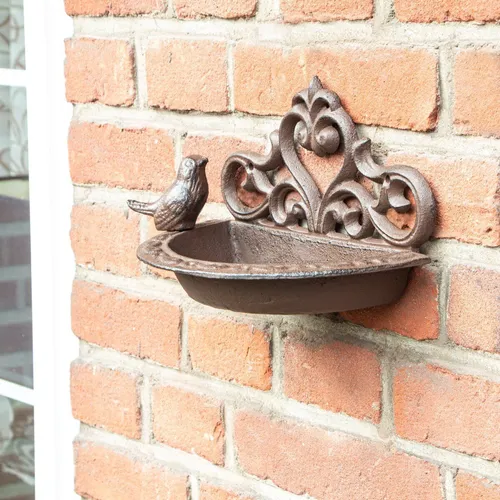 Wandfutterschale romantisch, Vogelbad von Antikas