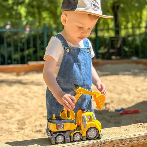 WOOPIE Bagger City Truck – Sound- und Lichteffekte
