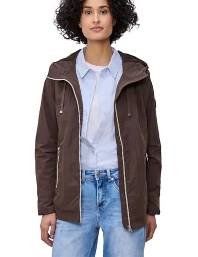 Street One Damen Jacke mit Kapuze und Zipper - Stylische Outdoor-Jacke mit praktischer Kapuze und Zipper, ideal für vielfältige Wetterbedingungen. Perfekt für aktive Tage und Freizeit.